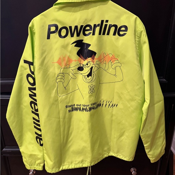 Disney Powerline Neon Green Jacket - Picture 1 of 4